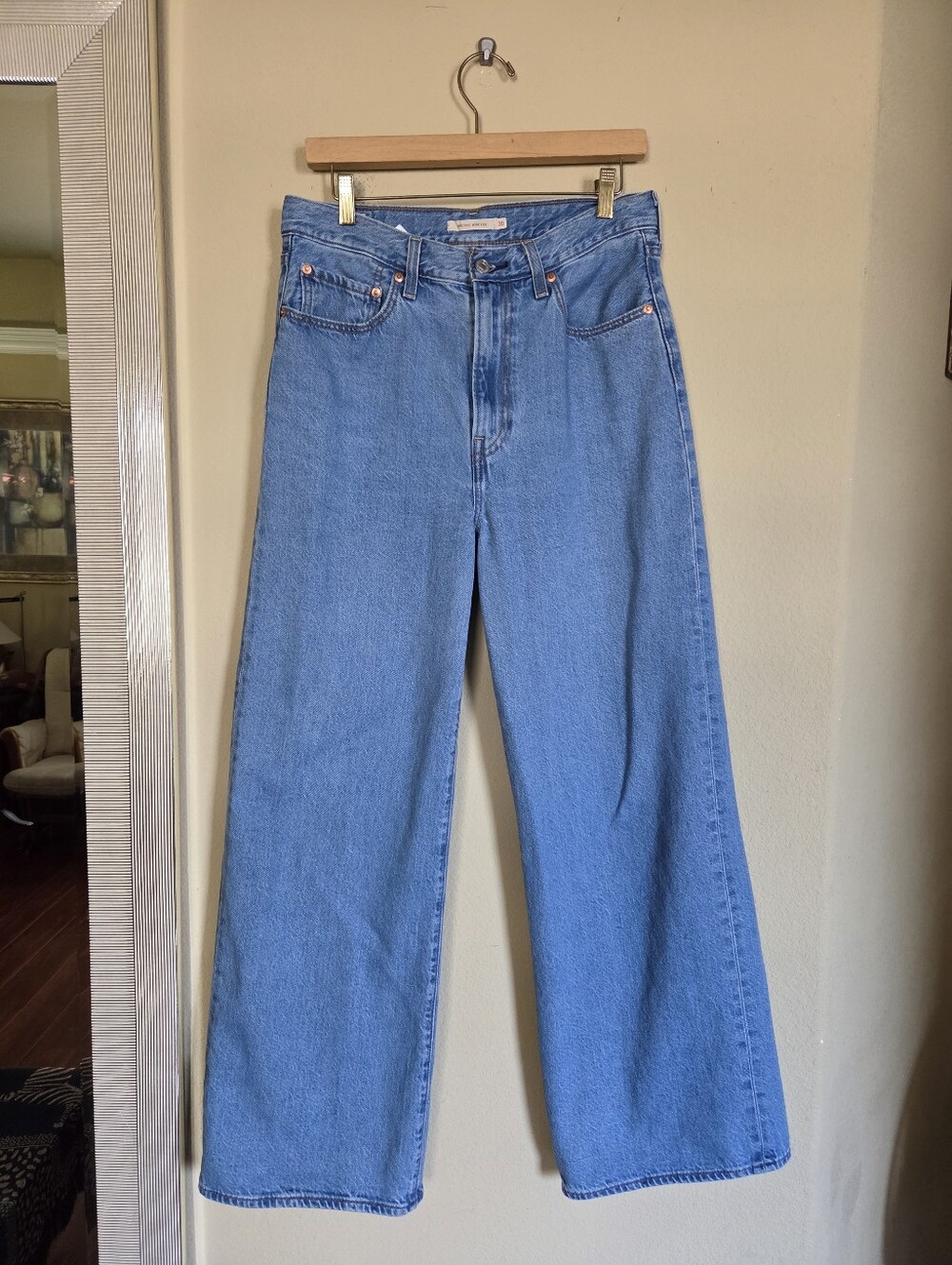 Levi's Light Blue Wide Leg / Flare Jeans